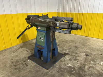 2,000 LBS X 12" LITTELL MODEL #20-12 DOUBLE END PULL OFF UNCOILER COIL REEL: STOCK #23712