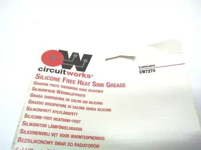 USED ITW CHEMTRONICS SILICONE FREE HEAT SINK GREASE 8G (0.28 OZ)