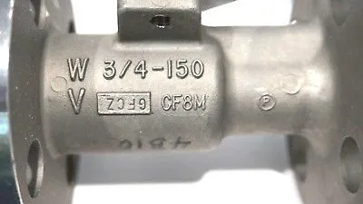NEW WORCESTER 3/4 AF51 6 6RM150 R6 BALL VALVE AF5166RM150R6