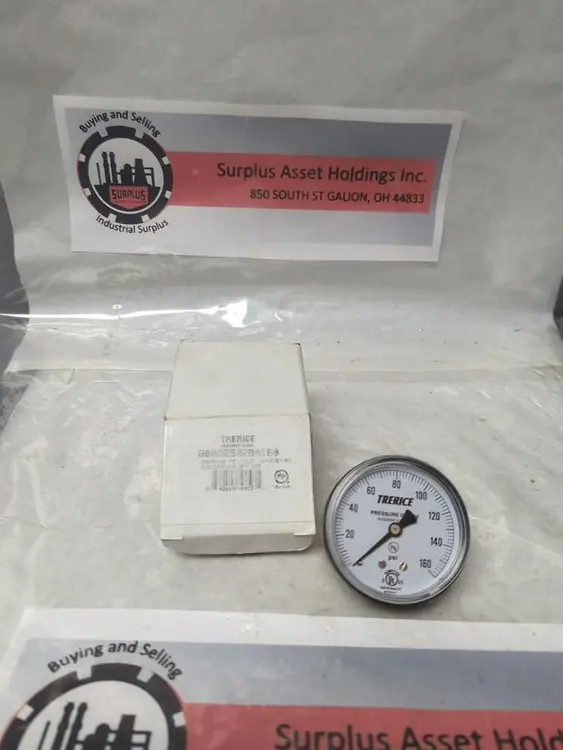New | in-Stock TRERICE 800B2502BA160 Universal Pressure Meters | Surplus Asset Holdings #1219988