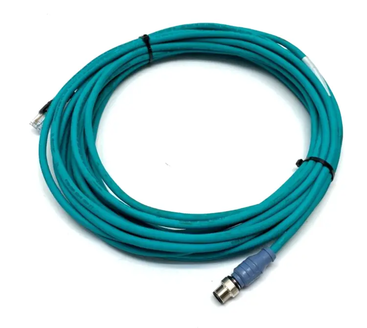 Used Turck Double-Ended Industrial Ethernet Cordset U-43774 PLC Ethernet Equipment Michigan US | Maverick Industrial Sales #1392901