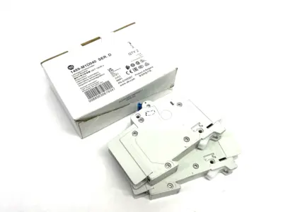 USED ALLEN-BRADLEY SER. D CIRCUIT BREAKER 1-POLE 4A D-CHAR.