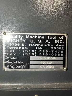 2023 MIGHTY VIPER PMC-5127AD Gantry Machining Centers (incld. Bridge & Double Column) | Machinery Network (23)