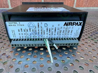 USED AIRPAX T77310-21 TACHTROL 3 DIGITAL TACHOMETER 120 VAC, 1 PH/24VDC