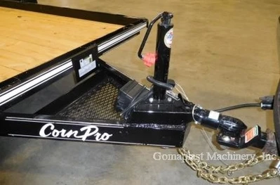 2015 Black Corn Pro 14′ Equipment Trailer, Item # 1795