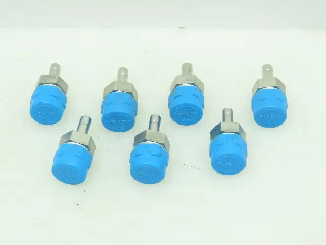 Hy-Lok Stainless Male Adapter Fitting  1/4" Tube x 3/8" NPT Pipe  LOT OF 7