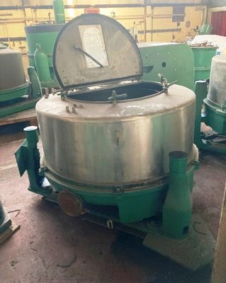 (2) Rousselet Robatel UCS 47 x 20 perforate basket centrifuges, 316SS.