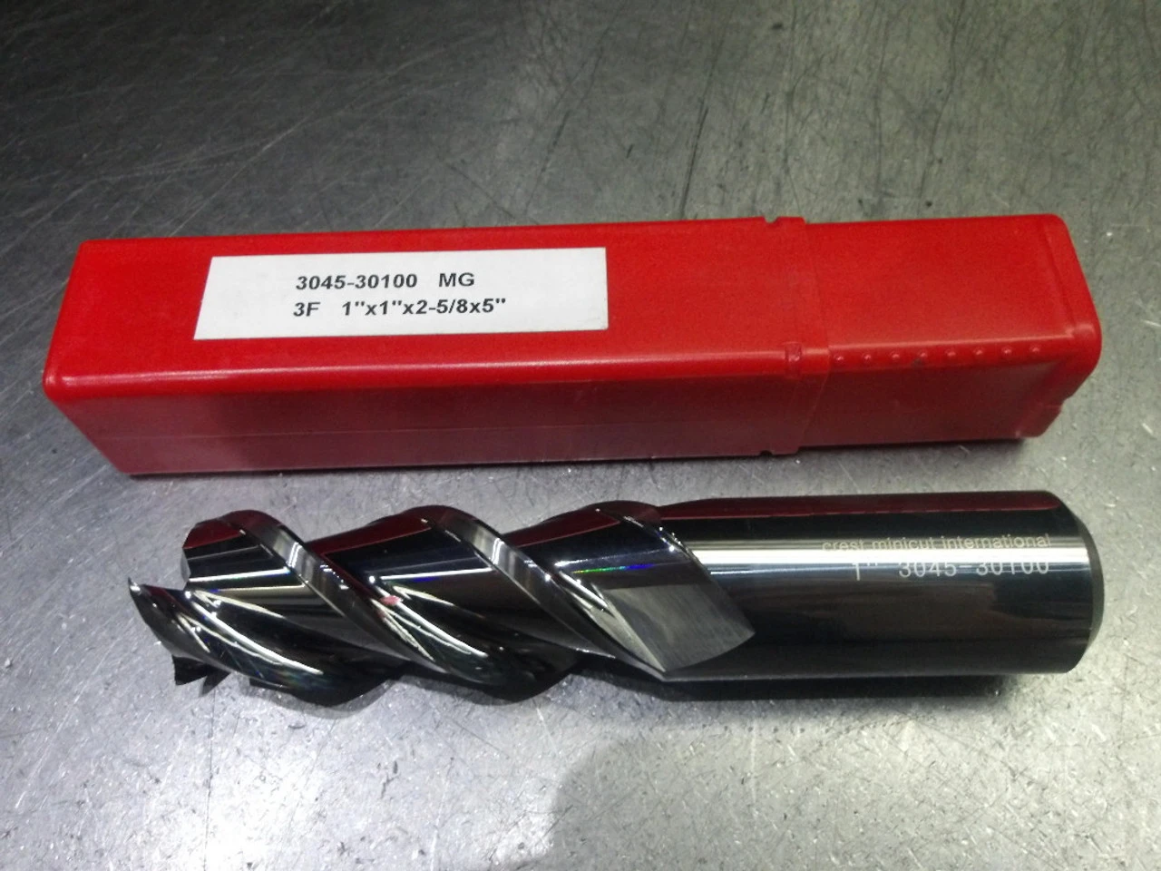 Minicut/YG-1 ALU-Power 1" 3 Flute Carbide SQ Endmill 3045-30100 (LOC3389)
