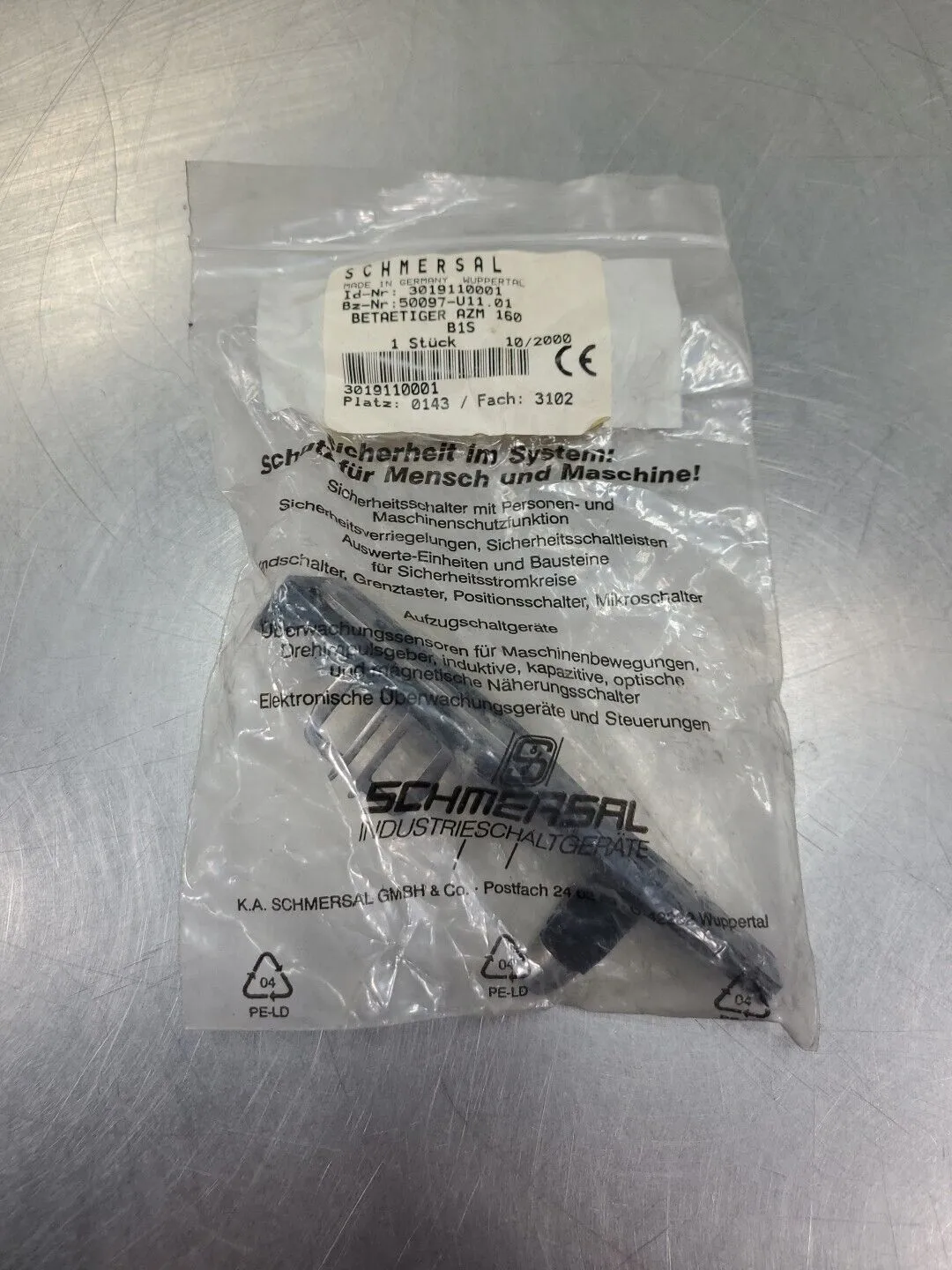 USED Schmersal 3019110001