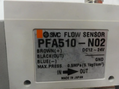 Used SMC PFA510-N02 Sensors Connecticut US | BG Industrial Surplus #473188
