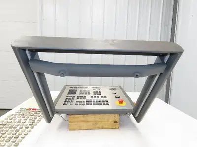 Siemens Glidemaster CTX 420 HMI Operator Control Panel With E-Stop & Key *Read