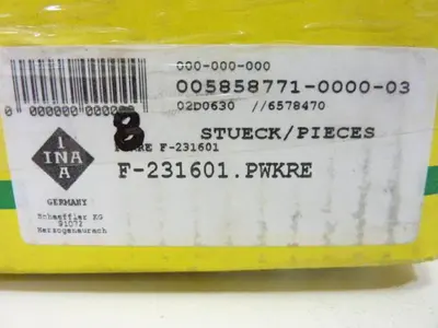 NEW INA F-231601.PWKRE
