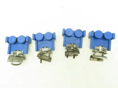 Gorbel 0535 Festoon Cable Trolley Bridge Crane S250 Rail  Lot of 4