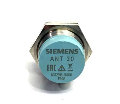 6GT2398-1DD00 | Siemens  SIMATIC RF300/RF200 RFID Antenna ANT 30 M30x1.5 - Used