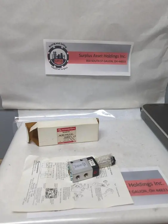 New | in-Stock NORGREN 2630670E Solenoid Valves Ohio US | Surplus Asset Holdings #1236557