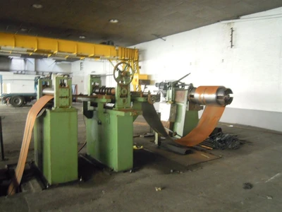 USED SCHALCH 250 T + DECOILER/SLITTING/FEEDER/CUT TO LENGTH