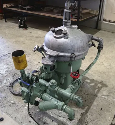 Alfa-Laval MAB 104B-24 oil purifier, SS.