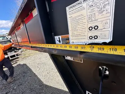 Used 1990 ROGERS 50X102 55 TON Lowboy Trailers New Jersey US | Proxy Equipment #1388619