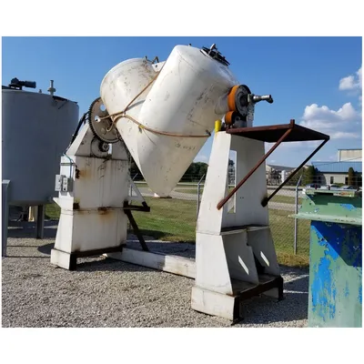 Used 75 Cu Ft Patterson Kelley V-Cone Tumble Blender Vacuum Dryer Processor