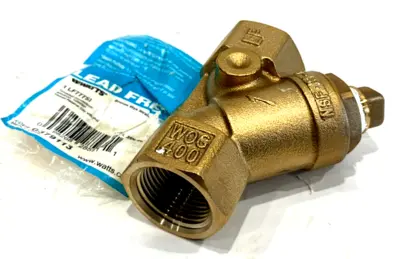 NEW WATTS LF777SI BRONZE WYE STRAINER 125WSP 400WOG