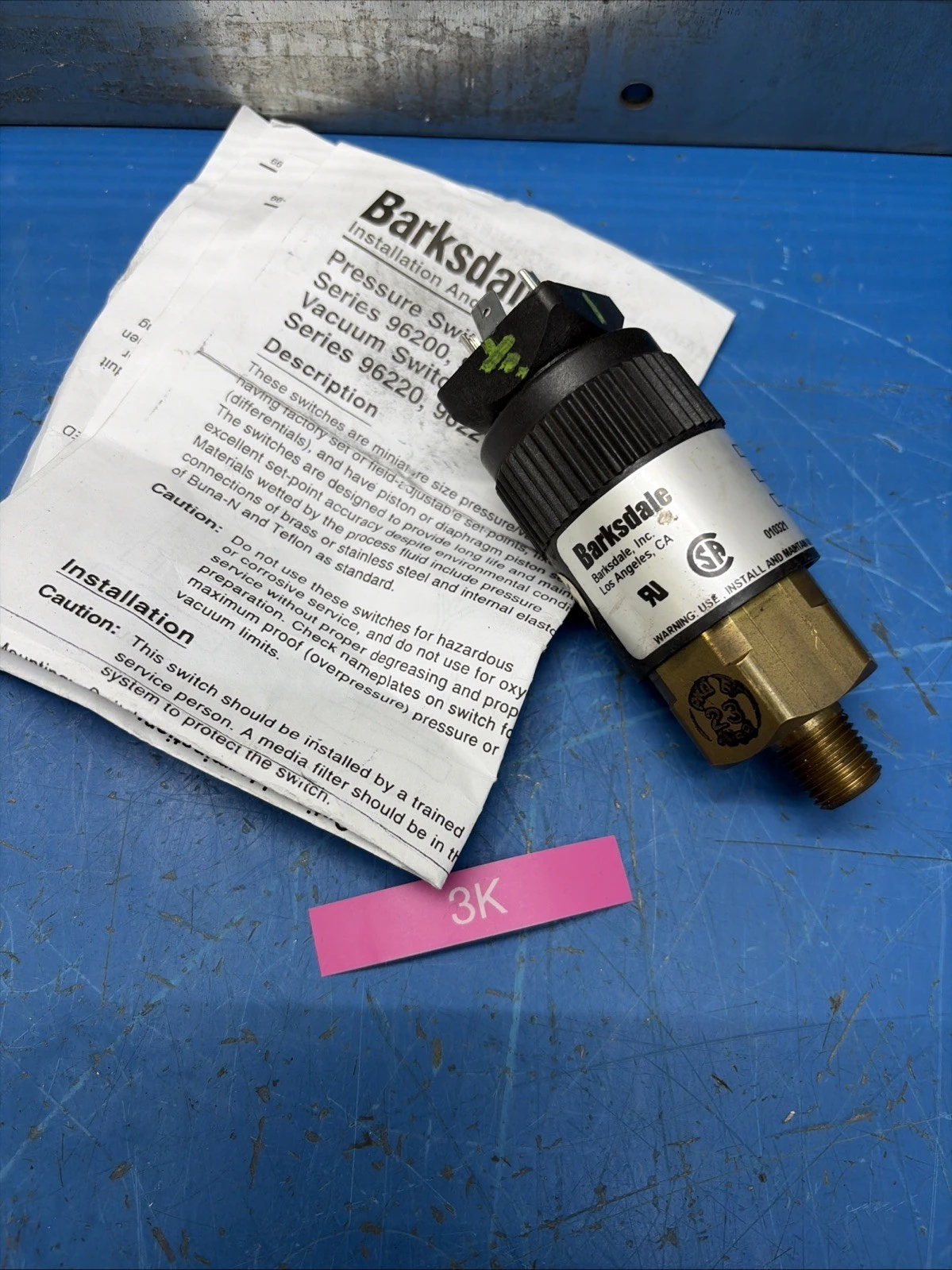 NEW Barksdale 96201-BB2-T2