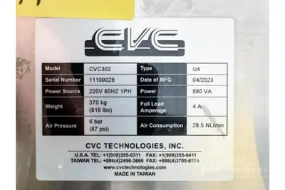 Used CVC 302 Labelers California US | Star Industries #1250131