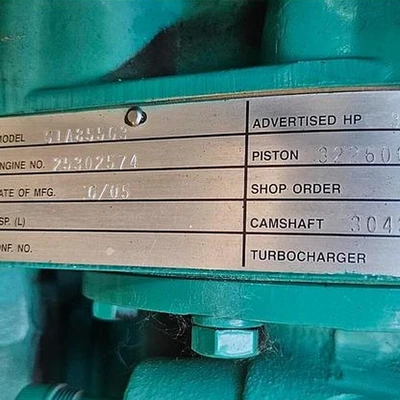 USED 2005 CUMMINS ONAN 250GEBC