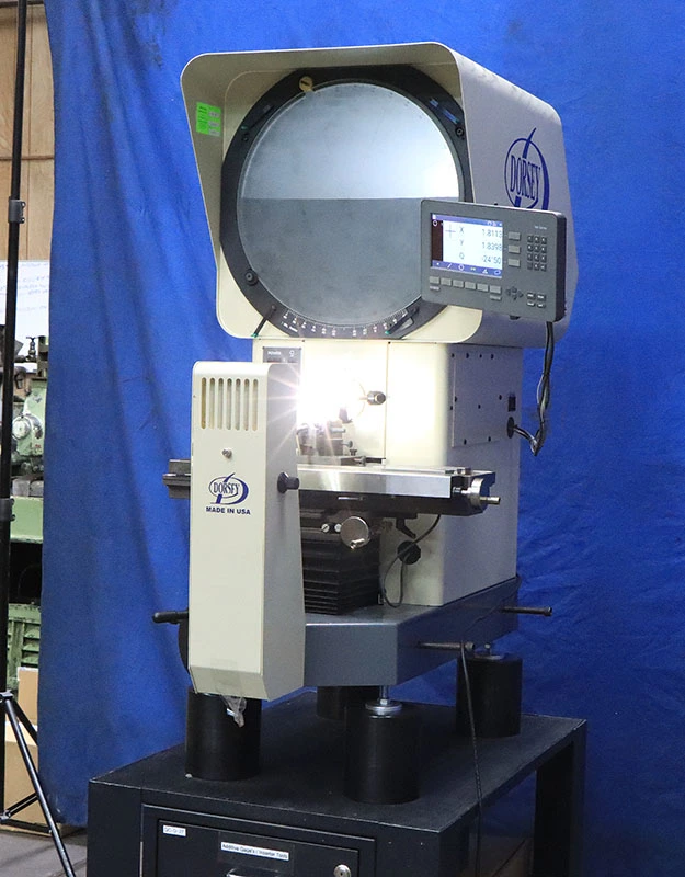 Used 2022 Dorsey Gage Co. 16H-MX203-E, 2022, DRO w/PROG GEO FUNCT & EDGE DET Comparators New Jersey US | Machinery Values #1460746