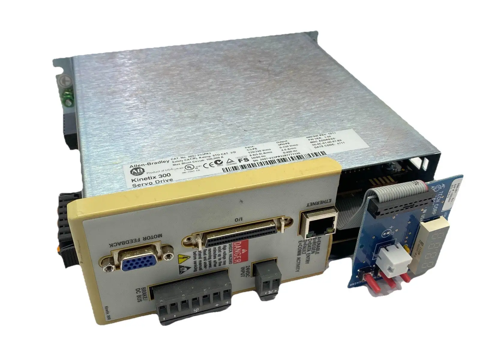 Used ALLEN BRADLEY KINETIX 300 SERVO DRIVE Servo Drives | Maverick Industrial Sales #1099036
