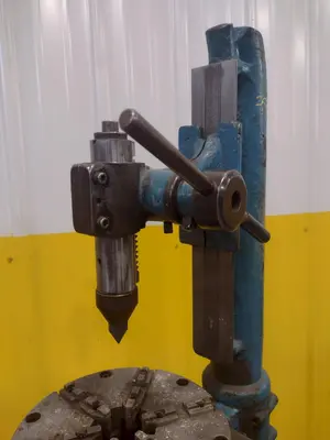 10" X 17"  CENTER LAPPING MACHINE W/8" (6) JAW CHUCK: STOCK 15672