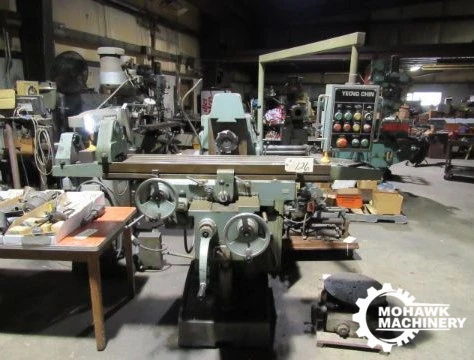 5 HP SUPERMAX “YCM-2H” HEAVY-DUTY HORIZONTAL MILL w/PENDANT CONTROL - ARBOR SUPPORT - 11” X 52” TABLE