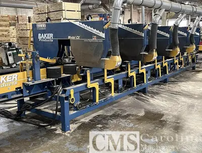 USED COMPLETE SAWMILL & CUT STOCK OPERATION HURDLE, LM I-CUT, BAKER, WEST PLAINS, ROTOCHOPPER, JOHN DEERE
