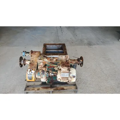 Used 10" Semco MAC blow thru Airlock Rotary Valve