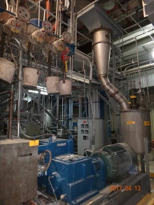 1994 Berstorff 125 HP 6 Meter x180MM Twin Screw Extruder Reactor