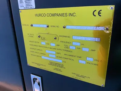 Used 2006 HURCO VMX50//50T Vertical Machining Centers Ohio US | HGR 24 #1343723