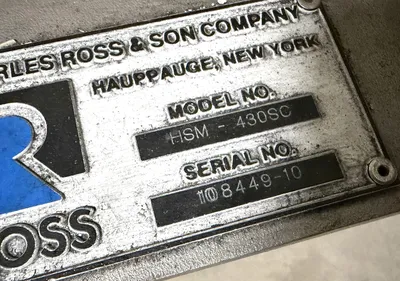 ROSS HSM-430SC Inline High Shear Mixer BLENDERS / MIXERS | EcReCon Inc (9)