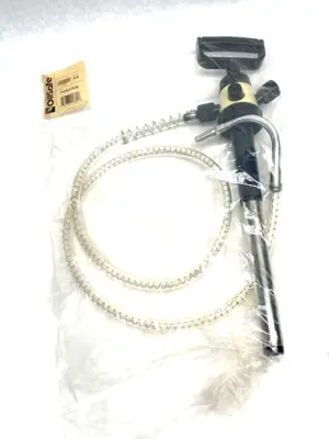 102300 | Oilsafe  Premium Hand Transfer Pump, 1 to 1 Ratio, Beige - New