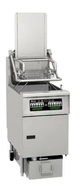 142-0049 Pitco SFSELVRF 76 LB Open Well Vat Electric Fryer w Filter