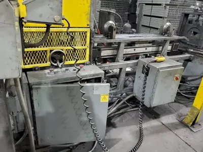 20 TON IOWA PRECISION MODEL #HP20T HUYDRAULIC CUTOFF PRESS with DIE ACCELERATOR AND BECK CONTROLS: YOBRO #25049