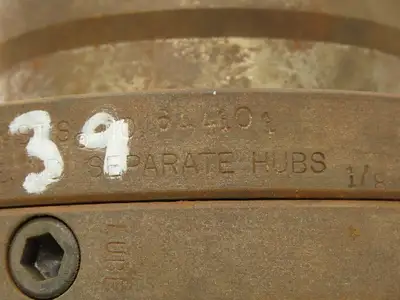 Koppers 644101 Complete Gear Coupling 3/4" And 7/8" Bore Size 1-1/2