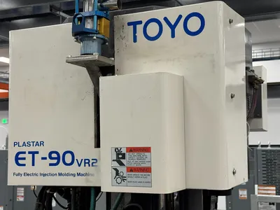 2004 TOYO ET-90VR2 VERTICAL Injection Molding Horizontal/Vertical | Machinery Network (11)