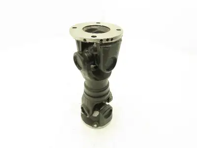 Double Universal Slip Joint Drive Shaft Length 240mm Flange 90mm Hole 4x8mm