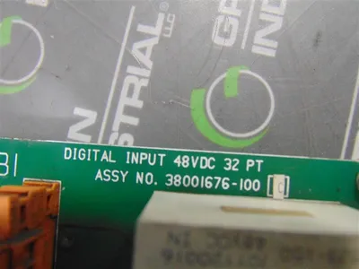 Honeywell 38001676-100 Digital Input Board Rev. C Used