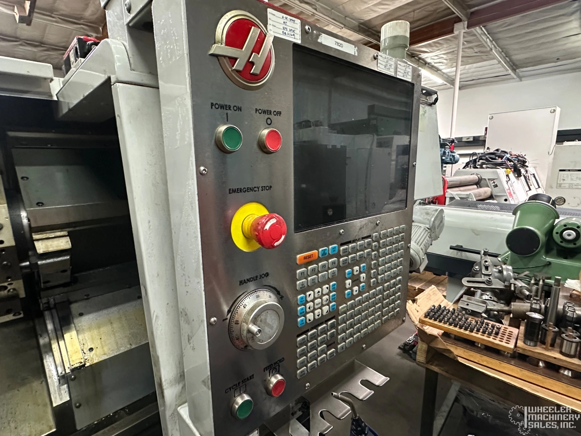 Used 2013 HAAS ST-10 LATHES, SLANT BED, N/C & CNC 7820 | Wheeler