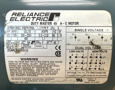 NEW Reliance Electric P56H1302G