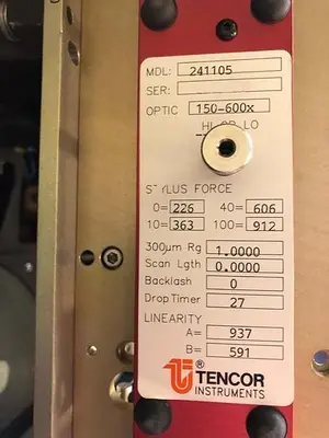 USED KLA TENCOR P10