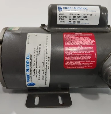 USED PRICE PUMP LT25SS-334-21211-33-36-1T7