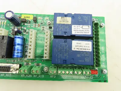 SCA Schucker SYS3000-200 REV.D 0165.2005 Relay Control Module Circuit Board A300