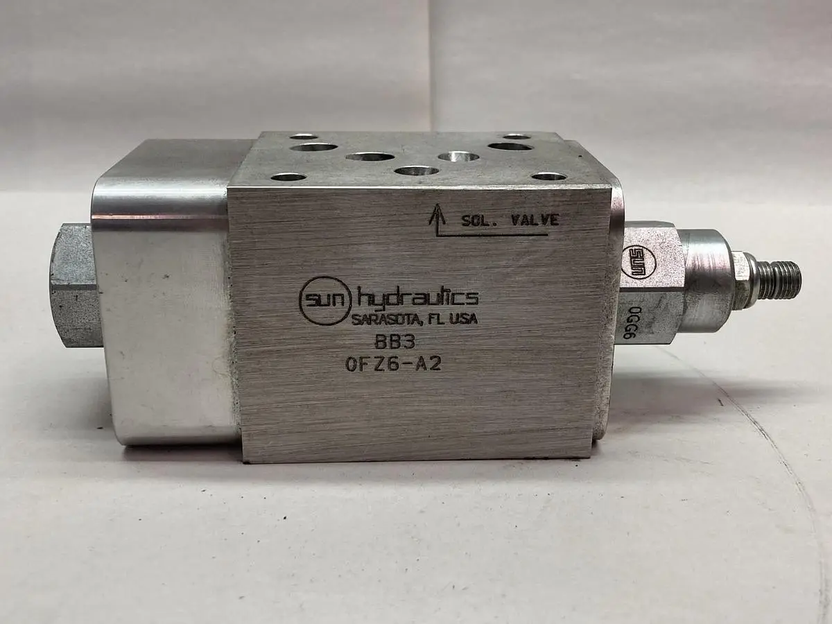 Used SUN HYDRAULICS BB3 0FZ6-A2 Misc Electrical & Power Parts Ohio US | Surplus Asset Holdings #1235664