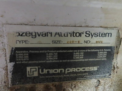 200 gallon Union Process Attritor, Jacketed, XP